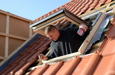 Pose de fenêtres de toit Velux à Hinsingen